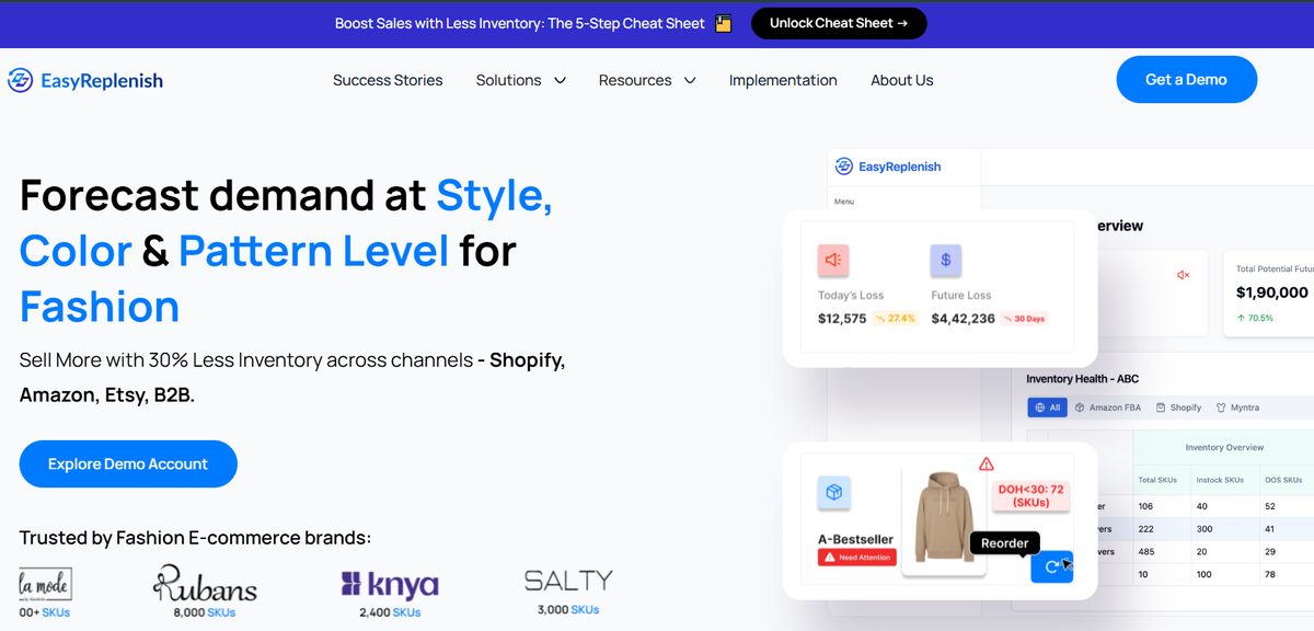 EasyReplenish screenshot