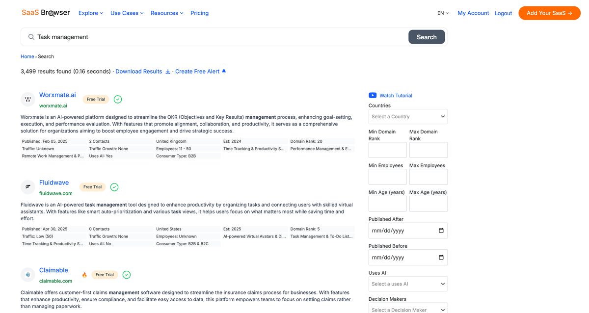 SaaS development process.